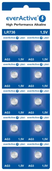 Bateria alkaiczna everActive G3 LR736 blister 10szt