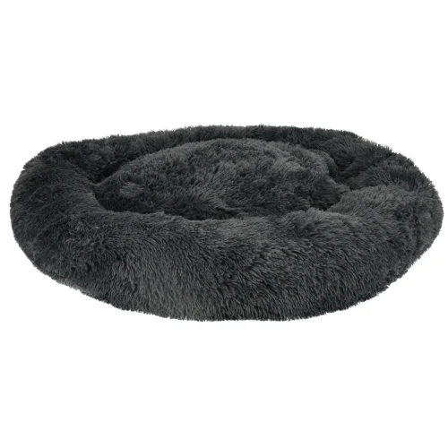 Legowisko dla psa kota posłanie kojec 100cm ciemny szary