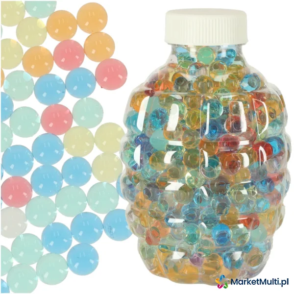 Kulki żelowe wodne hydrożelowe do pistoletu karabinu multicolour 550szt. 7-8mm